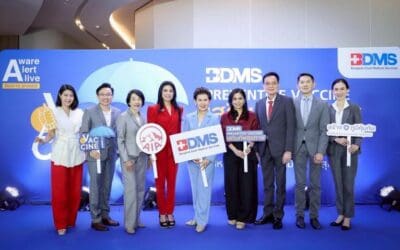 เอไอเอ ประเทศไทย จับมือ BDMS ร่วมเปิดแคมเปญ “BDMS PREVENTIVE VACCINE”มอบวัคซีนราคาพิเศษ สนับสนุนคนไทยมีสุขภาพและชีวิตที่ดีขึ้น