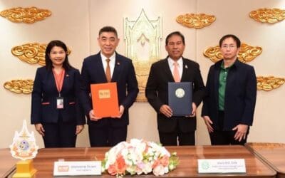 ธอส. ร่วมกับ องค์การอุตสาหกรรมป่าไม้ ลงนามความร่วมมือการใช้ระบบสนับสนุนงานตรวจสอบ [AUDIT SUPPORT SYSTEM : A2S (UPGRADE VERSION)]