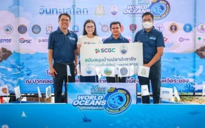 SCGC เดินหน้าภารกิจพิทักษ์ทะเล ส่งมอบนวัตกรรมบ้านปลาปะการัง ในวันทะเลโลก มุ่งฟื้นฟูระบบนิเวศ และเพิ่มความความหลากหลายทางชีวภาพ
