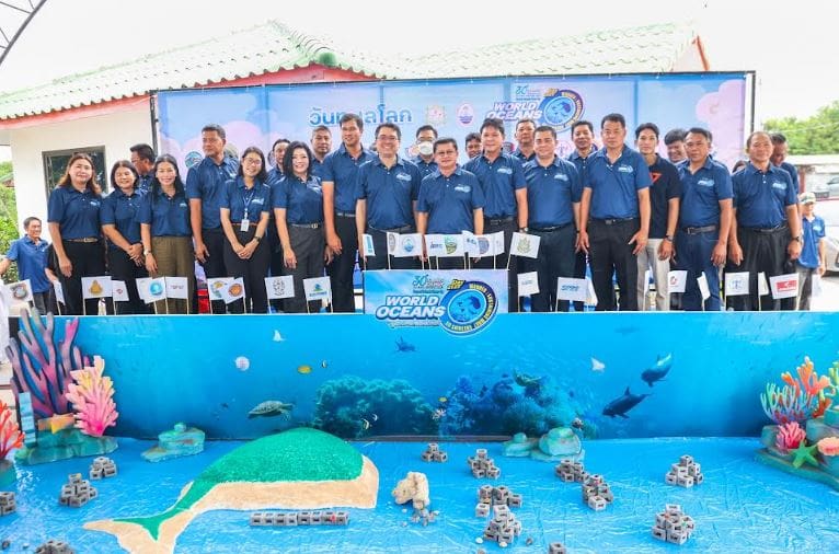SCGC เดินหน้าภารกิจพิทักษ์ทะเล ส่งมอบนวัตกรรมบ้านปลาปะการัง ในวันทะเลโลก
มุ่งฟื้นฟูระบบนิเวศ และเพิ่มความความหลากหลายทางชีวภาพ