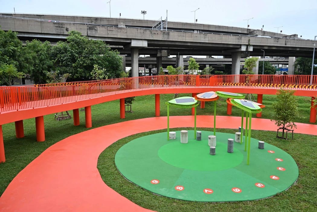 บางจากฯ และ BSRC เปิด “สวนเทิดพระเกียรติ 72 พรรษา บางจากฯ เติมสุข สู่สังคม”

พัฒนาพื้นที่การทางพิเศษฯ สู่สวนเพื่อชุมชนเมือง ส่งมอบให้กทม. ดูแล