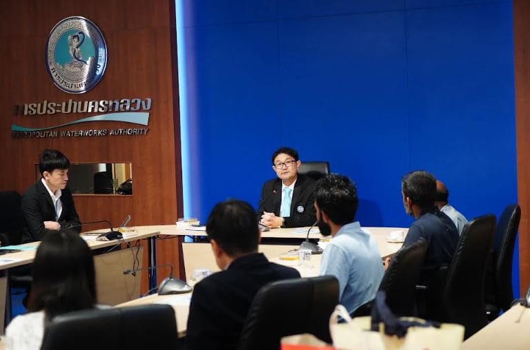 กปน. ต้อนรับ คณะผู้บริหารจาก Bangkok School of Management และบจก. Male Water & Sewerage Company Pvt. ประเทศมัลดีฟส์เยี่ยมชมและศึกษาดูงาน โรงงานผลิตน้ำบางเขน