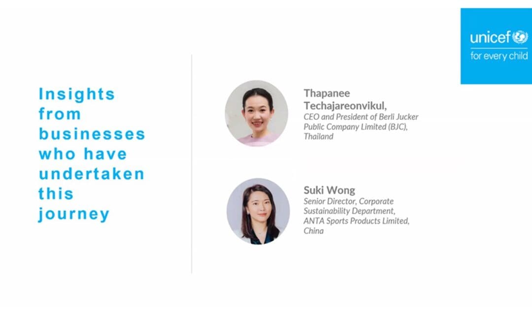 ฐาปณี เตชะเจริญวิกุล แชร์แนวทาง BJC ต้นแบบองค์กรแห่งความสุขบนเวที UNICEF ชูแนวคิด ‘องค์กรที่เป็นมิตรกับครอบครัว’