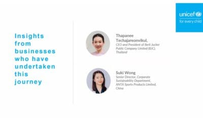 ฐาปณี เตชะเจริญวิกุล แชร์แนวทาง BJC ต้นแบบองค์กรแห่งความสุขบนเวที UNICEF ชูแนวคิด ‘องค์กรที่เป็นมิตรกับครอบครัว’