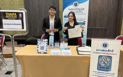 ปักหมุดความรู้ประกันภัย กปว. ต่อยอดความรู้ในงาน THAIFA