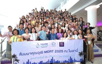 กรุงเทพประกันชีวิต นำทัพทีมตัวแทนและที่ปรึกษาทางการเงินกว่า 100 ชีวิต ร่วมงานประชุมระดับโลก MDRT Annual Meeting 2025 ณ ประเทศสหรัฐอเมริกา