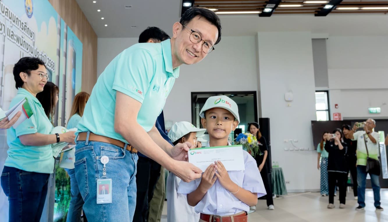 BSRC ขับเคลื่อนอนาคตเยาวชนไทย ด้วยพลังแห่งการให้ ในพิธีมอบทุนสนับสนุนการศึกษา “กองทุนการศึกษาโรงกลั่นน้ำมันบางจาก ศรีราชา และพนักงาน” ประจำปี 2568
