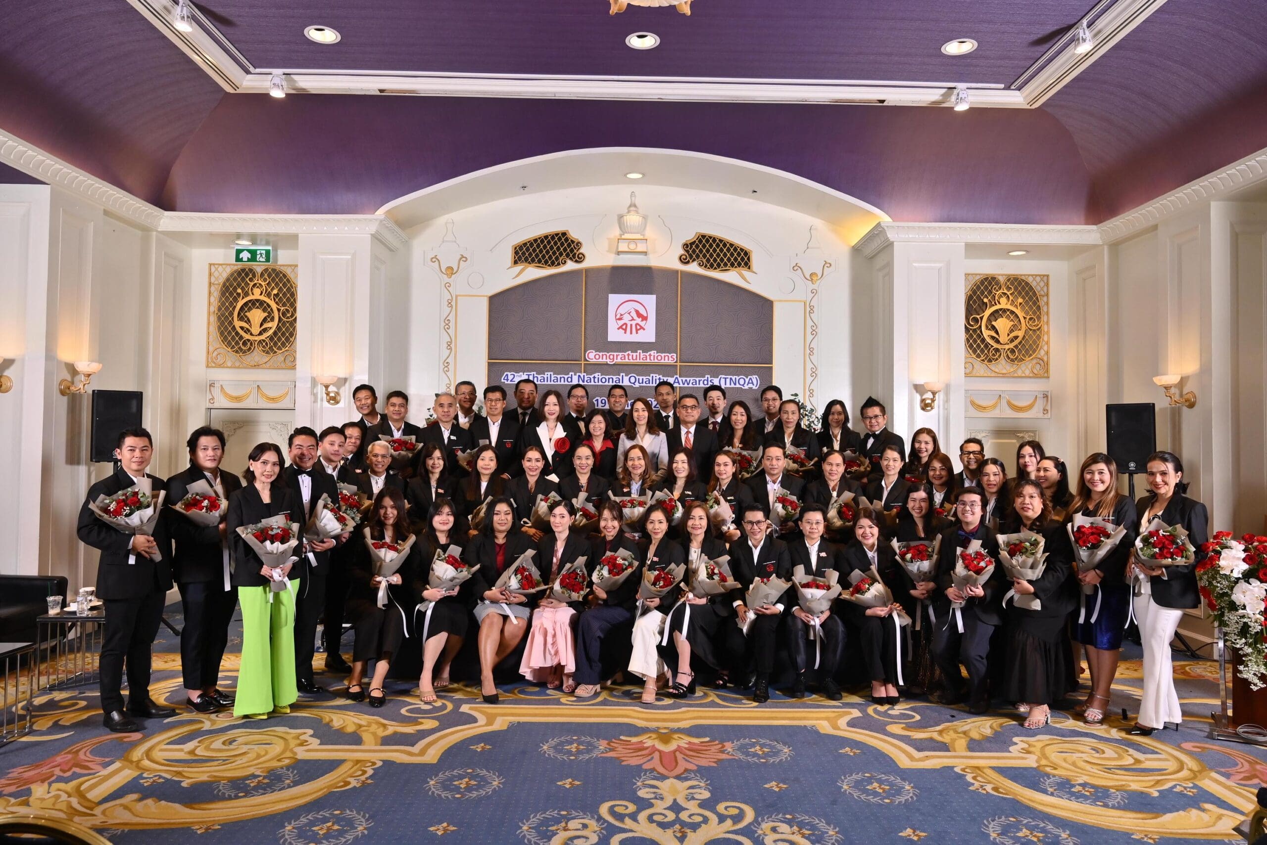 เอไอเอ ประเทศไทย ครองอันดับ 1 รางวัลตัวแทนคุณภาพดีเด่นแห่งชาติ ครั้งที่ 42 (42nd TNQA) ติดต่อกันเป็นปีที่ 18