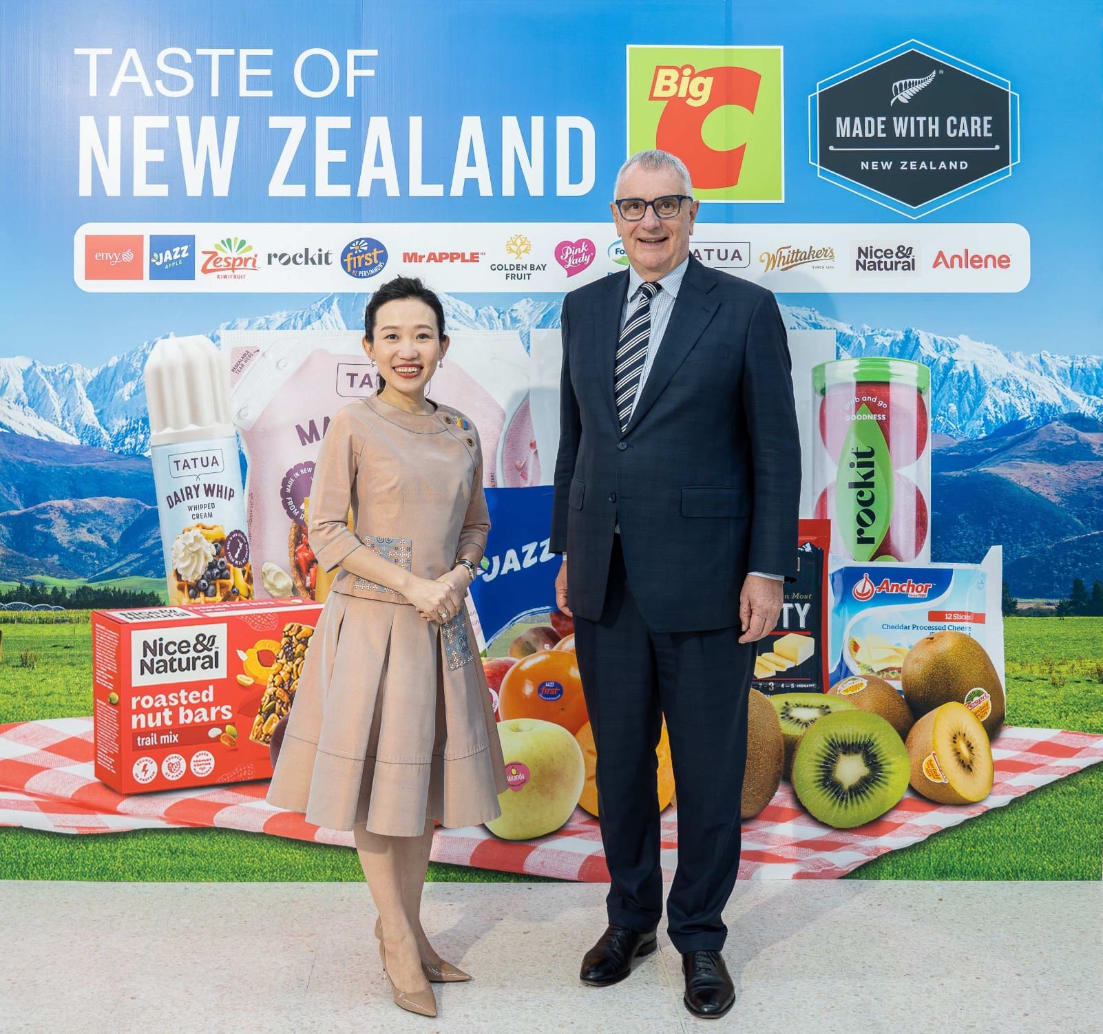 บิ๊กซี ร่วมกับ สถานเอกอัครราชทูตนิวซีแลนด์ประจำประเทศไทย
จัดงาน “New Zealand Made with Care 2025”
รวมสุดยอดผลไม้และผลิตภัณฑ์คุณภาพจากประเทศนิวซีแลนด์