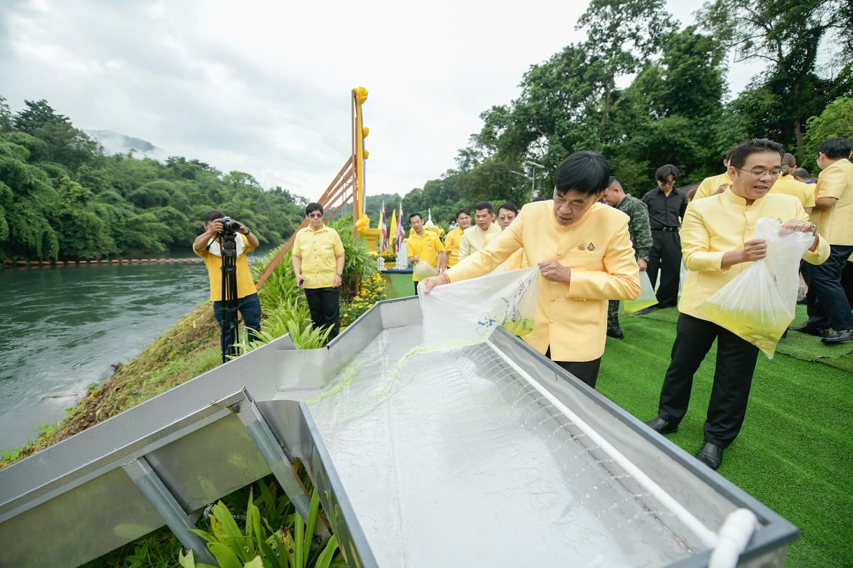กฟผ. เขื่อนวชิราลงกรณ เฉลิมพระเกียรติ 73 พรรษา พระบาทสมเด็จพระเจ้าอยู่หัว