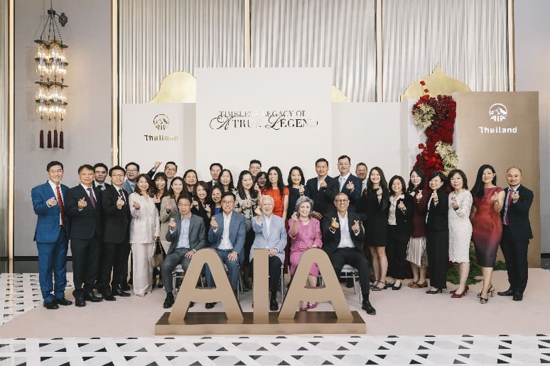เอไอเอ ประเทศไทย จัดงานเลี้ยงอำลาให้แก่ คุณเอ็ดมันด์ เซอ วิง ซี ในวาระเกษียณจากตำแหน่งประธานกรรมการของกลุ่มบริษัทเอไอเอ