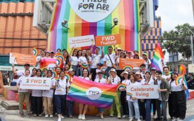FWD ประกันชีวิต ร่วมสนับสนุนสร้างสังคมเท่าเทียม ในงาน Pattaya International Pride 2025 ต่อเนื่องปีที่ 3
