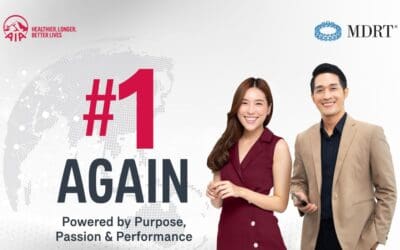 เอไอเอ ครองอันดับ 1 บริษัทที่มีสมาชิกสโมสรล้านเหรียญโต๊ะกลม (MDRT)มากที่สุดในโลก 11 ปีติดต่อกัน