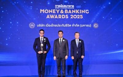 เมืองไทยประกันชีวิต คว้ารางวัลเกียรติยศ “บริษัทยอดเยี่ยมด้านประกันสุขภาพแห่งปี 2568” จากงาน Money & Banking Awards 2025 สะท้อนความเชื่อมั่นและความไว้วางใจจากผู้บริโภคทั่วประเทศ