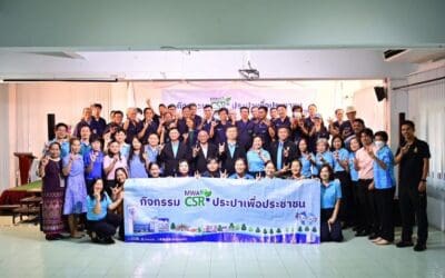 กปน. สานต่อภารกิจ “CSR ประปาเพื่อประชาชน”นำคณะจิตอาสาลงพื้นที่ซ่อมแซมระบบประปา ณ โรงเรียนโสตศึกษา จังหวัดนนทบุรี