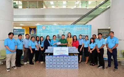 กปน. มอบน้ำดื่มบรรจุขวด แก่ศูนย์การแพทย์ปัญญานันทภิกขุ ชลประธาน(โรงพยาบาลชลประธาน) เพื่อสาธารณกุศลเฉลิมพระเกียรติสมเด็จพระนางเจ้าฯ พระบรมราชินี เนื่องในโอกาสวันเฉลิมพระชนมพรรษา 3 มิถุนายน 2568
