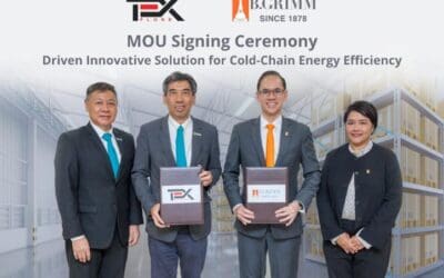 บี.กริม เพาเวอร์ ผนึกกำลัง SCGC ศึกษาโมเดลธุรกิจใหม่ ปฏิวัติวงการคลังสินค้าห้องเย็นด้วย CHILLOX โซลูชันประหยัดพลังงาน