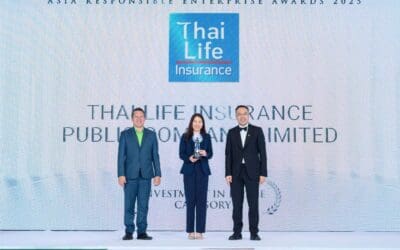 ไทยประกันชีวิต คว้ารางวัล Asia Responsible Enterprise Awards (AREA) 2025 ต่อเนื่องปีที่ 12 ตอกย้ำบริษัทแห่งความยั่งยืนระดับภูมิภาคเอเชีย