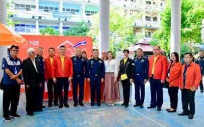 ธอส. ร่วมกับกองทัพอากาศและพันธมิตร ยกระดับคุณภาพสถานศึกษาส่งมอบโครงการปรับปรุงห้องนา ้ ณ โรงเรียนทุ่งสง จ.นครศรีธรรมราช