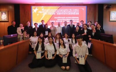 นิติศาสตร์ ม.รังสิต จับมือ ม.กว่างซี เสริมแกร่งความร่วมมือทางกฎหมายไทย-จีน-อาเซียน