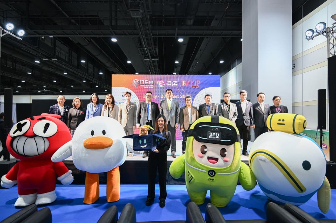ประตูสู่อุตสาหกรรมสร้างสรรค์เปิดแล้ว งาน Bangkok Character & Creative IP Show 2025 ต่อยอดทรัพย์สินทางปัญญาสู่ผลิตภัณฑ์มูลค่าสูง เสริมไทยแข็งขันได้ในตลาดโลก