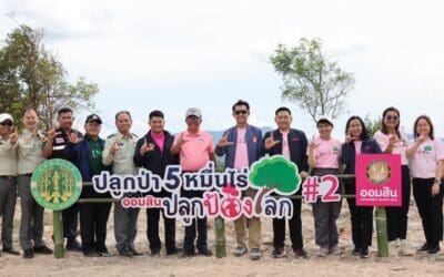 ออมสิน ขยายผลปลูกป่าอีก 2,500 ไร่ จ.เลย ในโครงการ “ปลูกป้องโลก” ตามแผน Net Zero 2050