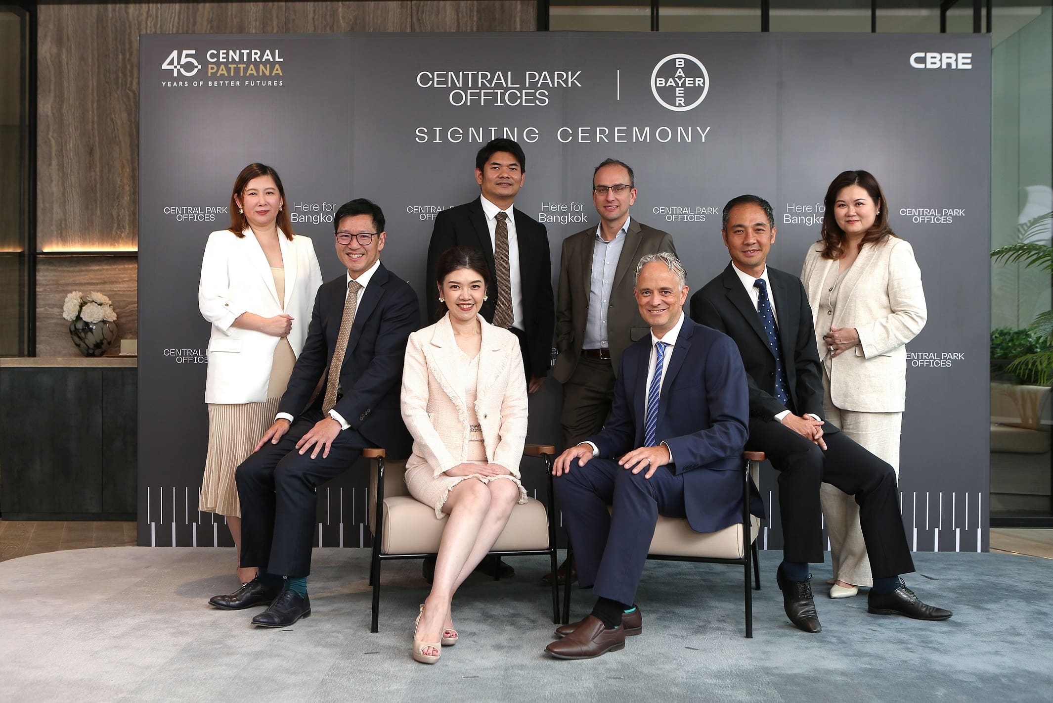 Central Park Offices ต้อนรับ “ไบเออร์ไทย” ปักหมุด HQ แห่งใหม่ ใจกลาง Super Core CBD ตอกย้ำความเชื่อมั่นในทำเลศักยภาพระดับโลก พร้อมขับเคลื่อนการเติบโตอย่างยั่งยืน