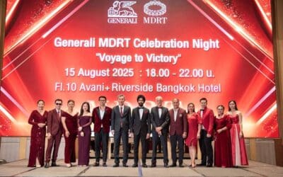 เจนเนอราลี่ ไทยแลนด์ จัดกิจกรรม MDRT Celebration Night เพื่อเชิดชูความสำเร็จ และเสริมศักยภาพให้แก่ทีมตัวแทน