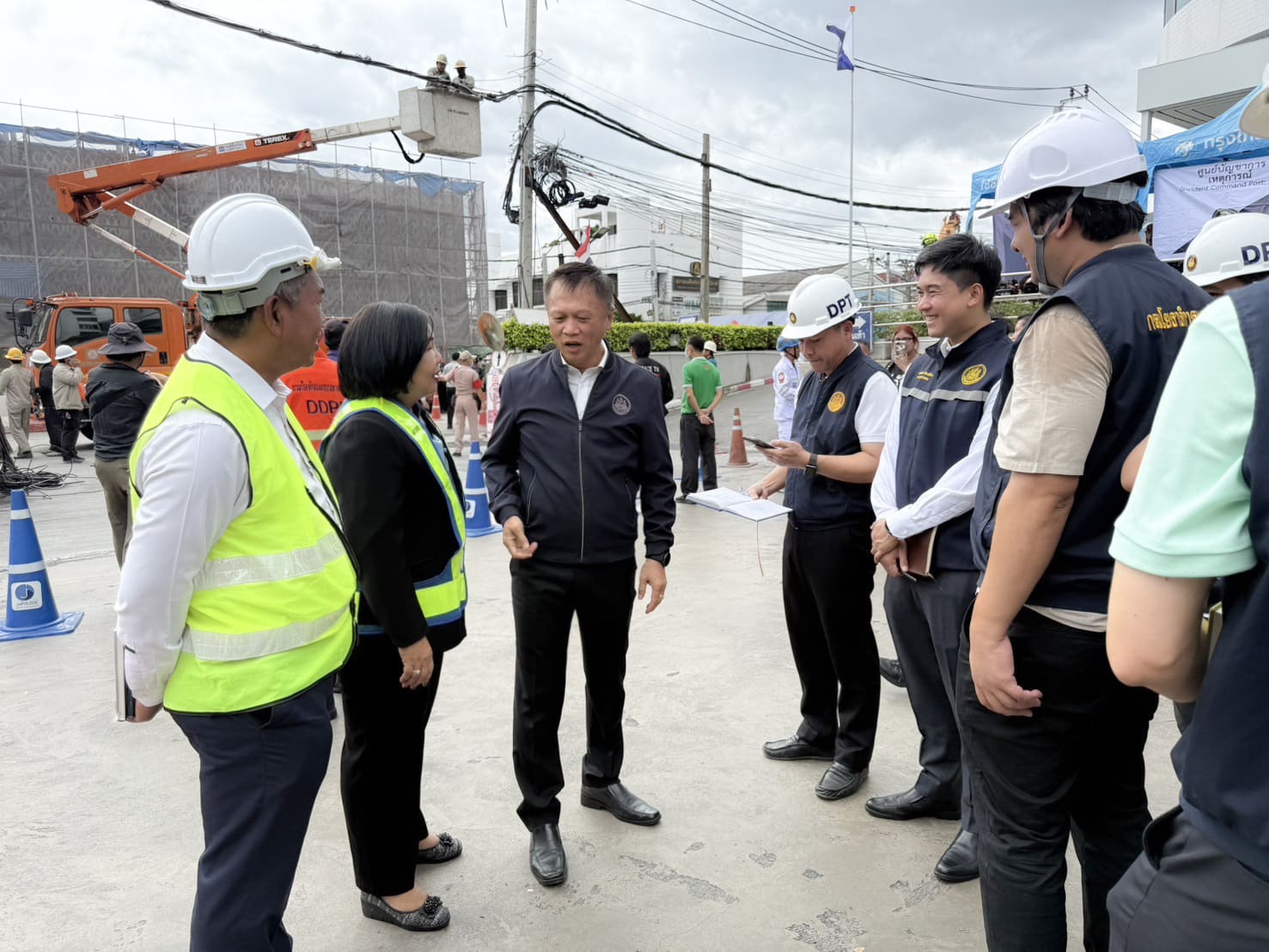 กปน. เร่งบรรเทาผลกระทบผู้ใช้น้ำ จากเหตุถนนสามเสนทรุดตัว กระทบท่อประปาแตกรั่ว