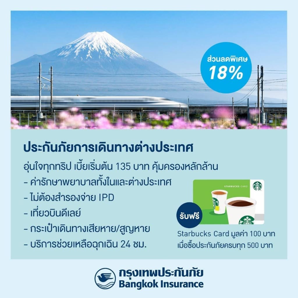 กรุงเทพประกันภัยร่วมออกบูทในงาน Nippon Haku Bangkok 2025 งานมหกรรมญี่ปุ่นในไทย พร้อมมอบโปรโมชันสุดพิเศษสำหรับลูกค้าที่ทำประกันภัยภายในงาน
