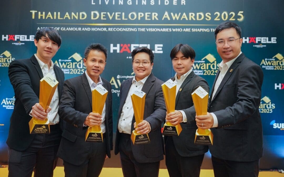 Central Pattana Residence พา 31 โครงการบ้านและคอนโดฯ เซ็นทรัล กวาดรางวัลจากเวที LivingInsider Developer Thailand Awards 2025 ตอกย้ำผู้นำหนึ่งเดียวที่สร้าง The Future Place for All ทั่วประเทศ