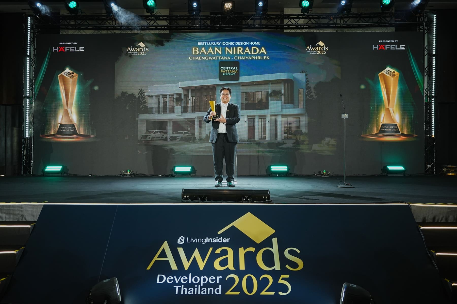 Central Pattana Residence พา 31 โครงการบ้านและคอนโดฯ เซ็นทรัล กวาดรางวัลจากเวที LivingInsider Developer Thailand Awards 2025 ตอกย้ำผู้นำหนึ่งเดียวที่สร้าง The Future Place for All ทั่วประเทศ
