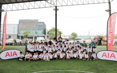 เอไอเอ จัดกิจกรรม “เอไอเอ ไทยแลนด์ สเปอร์ส ฟุตบอล คลีนิก 2025”