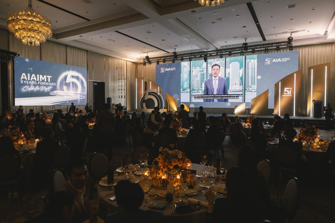 บริษัท หลักทรัพย์จัดการกองทุนเอไอเอ (ประเทศไทย) จำกัด จัดงานฉลองครบรอบ 5 ปี
แห่งความเชื่อมั่น สู่อนาคตที่มั่นคง พร้อมเดินหน้าส่งเสริมความมั่งคั่งที่ยั่งยืนให้แก่คนไทย