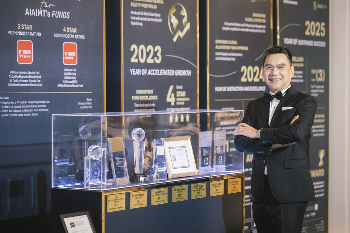 บริษัท หลักทรัพย์จัดการกองทุนเอไอเอ (ประเทศไทย) จำกัด จัดงานฉลองครบรอบ 5 ปี
แห่งความเชื่อมั่น สู่อนาคตที่มั่นคง พร้อมเดินหน้าส่งเสริมความมั่งคั่งที่ยั่งยืนให้แก่คนไทย