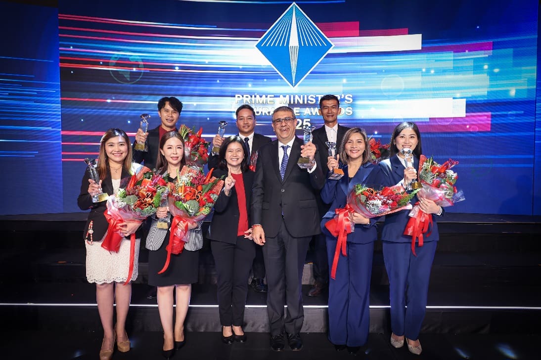 เอไอเอ ประเทศไทย คว้ารางวัล “บริษัทประกันชีวิตที่สร้างสรรค์นวัตกรรมเทคโนโลยีประกันภัยดีเด่น

ประจำปี 2567” อันดับที่ 1 จากงาน Prime Minister’s Insurance Awards 2025