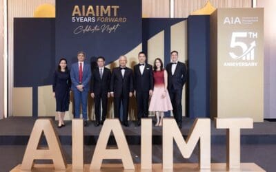 บริษัท หลักทรัพย์จัดการกองทุนเอไอเอ (ประเทศไทย) จำกัด จัดงานฉลองครบรอบ 5 ปี แห่งความเชื่อมั่น สู่อนาคตที่มั่นคง พร้อมเดินหน้าส่งเสริมความมั่งคั่งที่ยั่งยืนให้แก่คนไทย