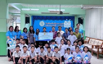 กปน. มอบเกียรติบัตรเเละเงินสนับสนุนให้แก่เครือข่ายโรงเรียนพิทักษ์น้ำ