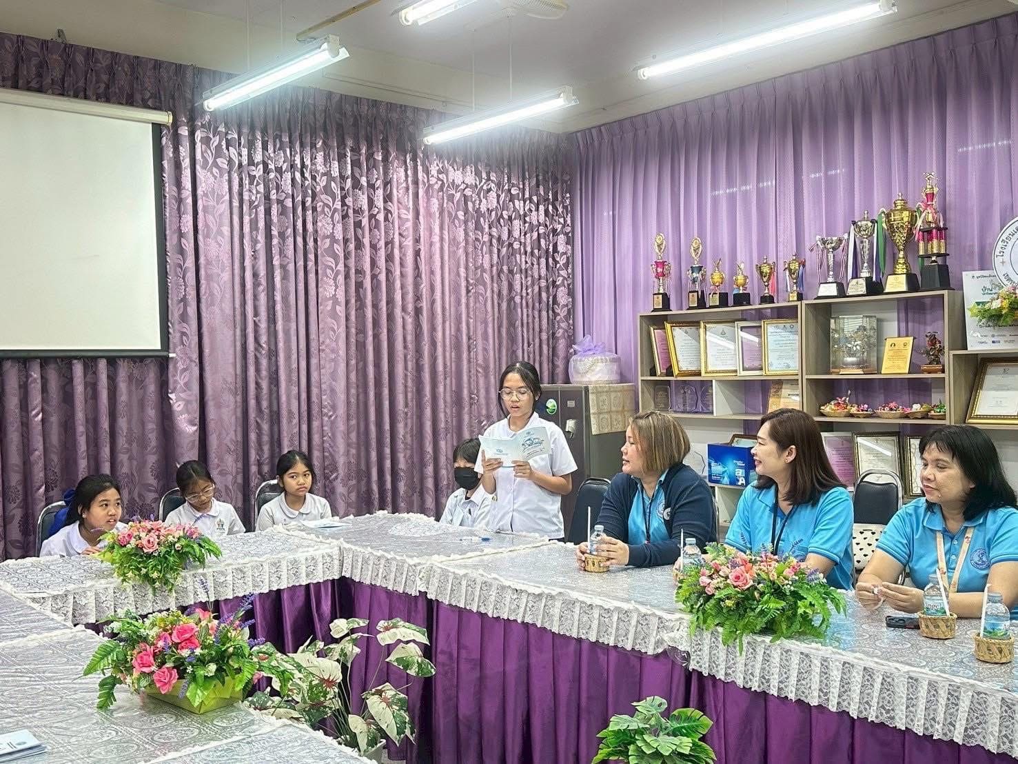 กปน. มอบเกียรติบัตรเเละเงินสนับสนุนให้แก่เครือข่ายโรงเรียนพิทักษ์น้ำ