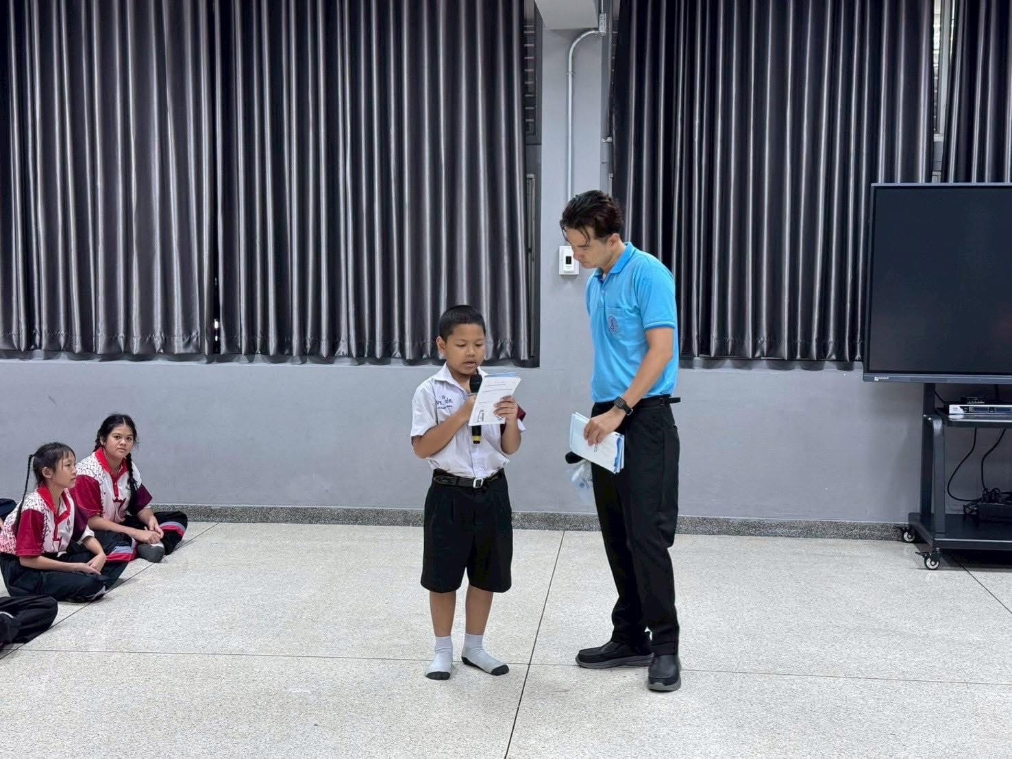 กปน. มอบเกียรติบัตรเเละเงินสนับสนุนให้แก่เครือข่ายโรงเรียนพิทักษ์น้ำ