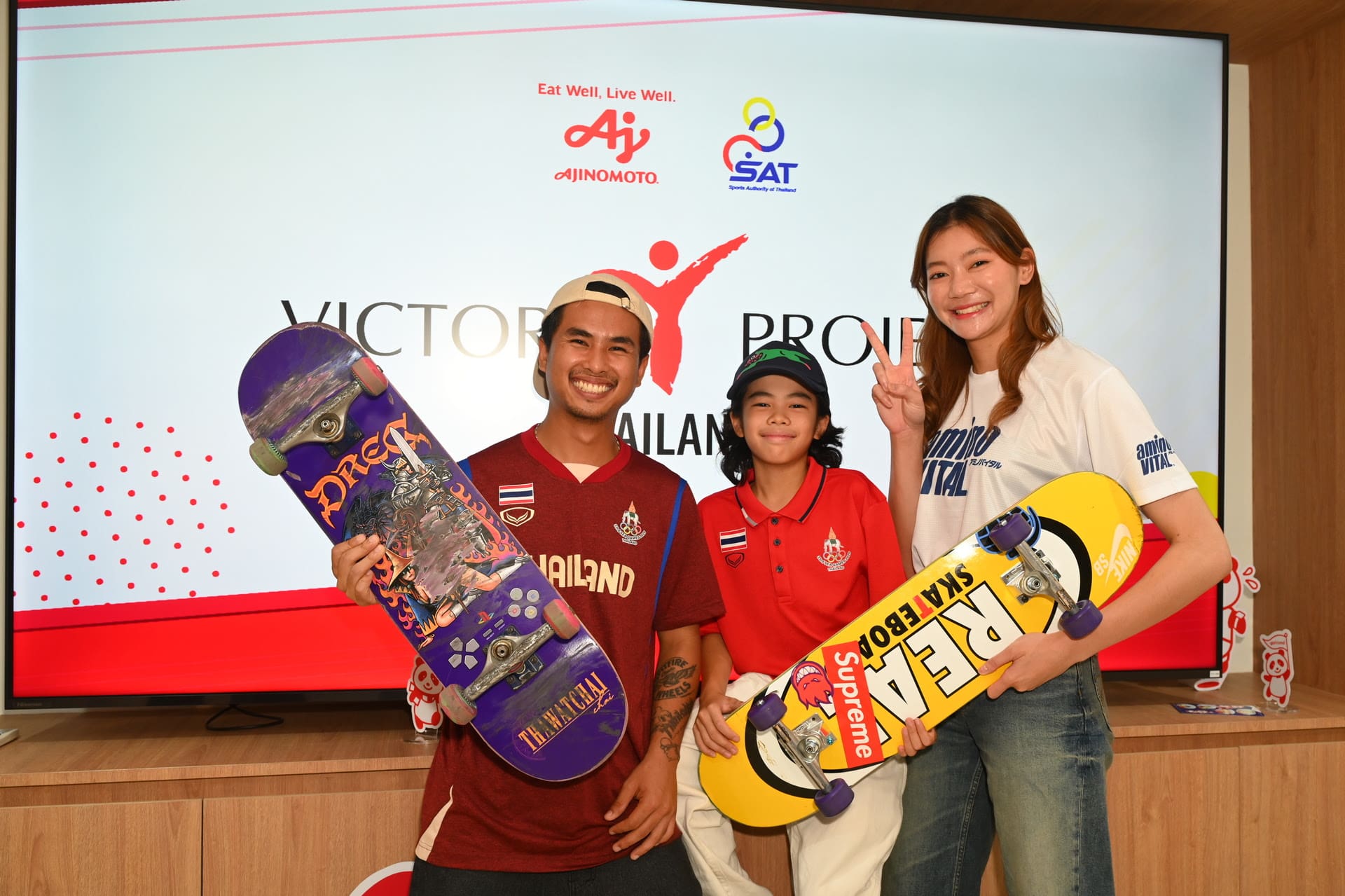 อายิโนะโมะโต๊ะ จับมือ กกท. เปิด “Ajinomoto Victory Canteen” ศูนย์โภชนาการหลักสำหรับทัพนักกีฬาทีมชาติไทย มุ่งสู่ความสำเร็จในซีเกมส์และอาเซียนพาราเกมส์ 2025