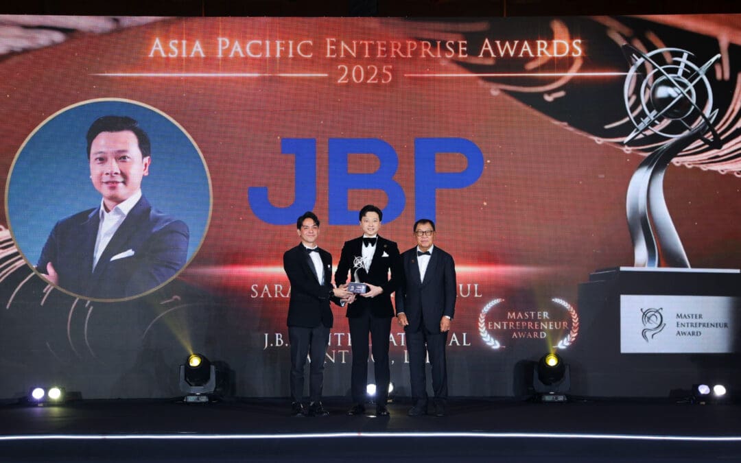 เจบีพีฯ คว้า 2 รางวัลใหญ่ระดับภูมิภาคเอเชีย Asia Pacific Enterprise Awards 2025 ตอกย้ำภาพผู้นำสีทาอาคารเพื่อความยั่งยืน