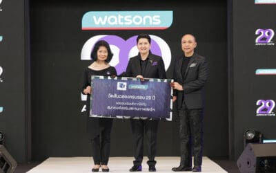 วัตสัน ประเทศไทย ฉลอง 29 ปี ตอกย้ำพันธกิจเพื่อสังคม จัดกิจกรรมการกุศลระดมทุนช่วยเหลือ “บ้านพักฉุกเฉิน”