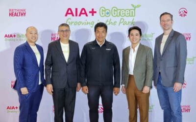 เอไอเอ ประเทศไทย จับมือ กรุงเทพมหานคร และ EEC เดินหน้าสานต่อแคมเปญ “AIA+ Go Green ปีที่ 2” ตั้งเป้าลดการใช้กระดาษ พร้อมปลูกต้นไม้ 10,000 ต้นทั่วกรุงเทพมหานคร