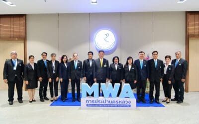 รมช.มหาดไทย ศักดิ์ดา วิเชียรศิลป์ ตรวจเยี่ยม กปน.สั่งลุยพัฒนาระบบประปา “สะอาด ปลอดภัย ใส่ใจบริการ” ลดภาระประชาชน