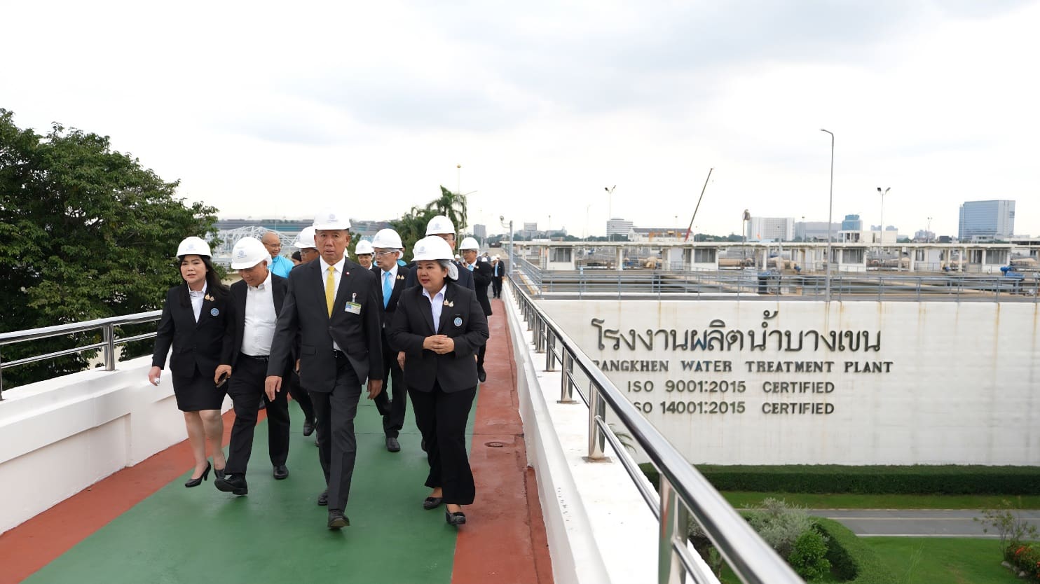 รมช.มหาดไทย ศักดิ์ดา วิเชียรศิลป์ ตรวจเยี่ยม กปน. สั่งลุยพัฒนาระบบประปา “สะอาด ปลอดภัย ใส่ใจบริการ” ลดภาระประชาชน
