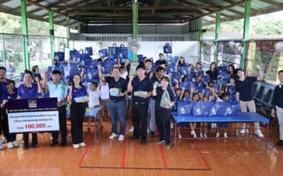 BAM สนับสนุนโรงเรียนบ้านเนินทองราษฎร์พัฒนา จ.พิษณุโลกจัดทำโครงการโรงเรียนต้นคิด ชีวิตยั่งยืน เพื่ออาหารกลางวัน ปีที่ 4