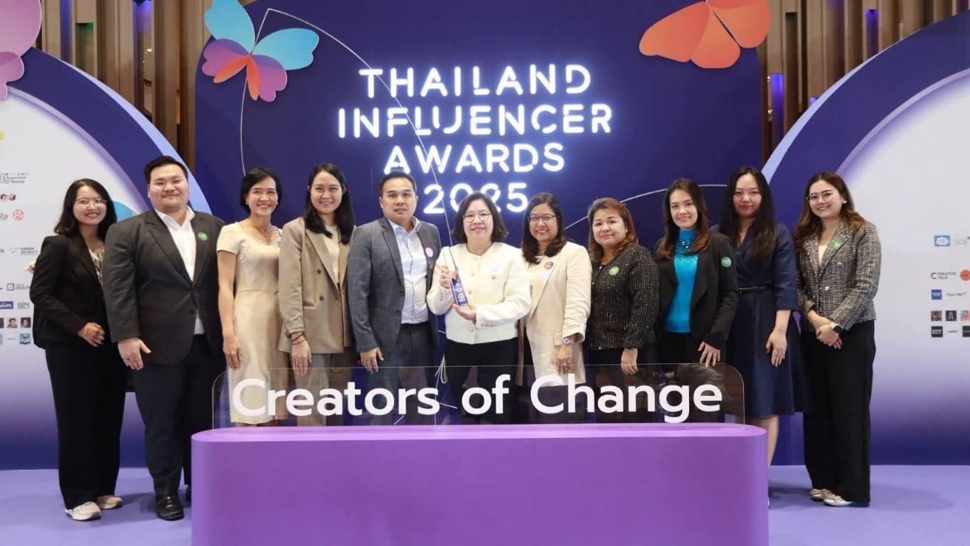 คปภ.-ก.ล.ต.-ธปท. ร่วมเวทีครีเอเตอร์ระดับชาติ “Thailand Influencer Awards 2025 by Tellscore” คว้ารางวัลเชิดชูเกียรติ “Responsible Voices” ขับเคลื่อนพลังคอนเทนต์คุณภาพสู่สังคมไทย