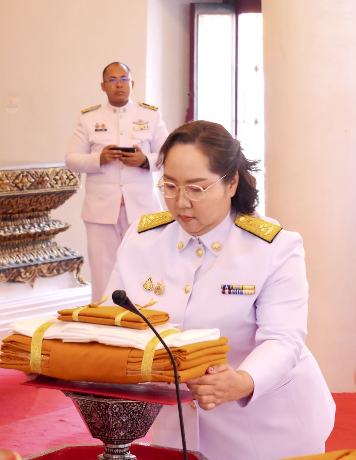 ออมสิน ถวายผ้าพระกฐินพระราชทาน ประจำปี 2568