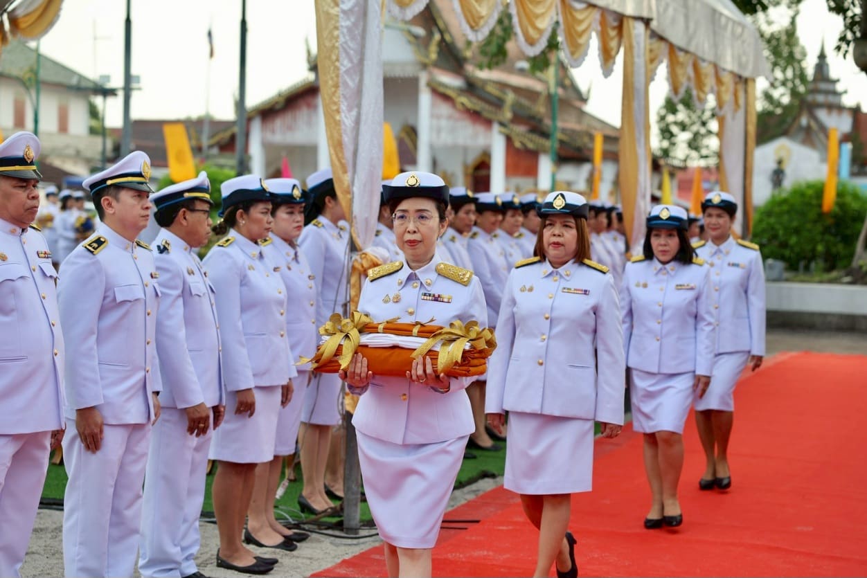 ออมสิน ถวายผ้าพระกฐินพระราชทาน ประจำปี 2568